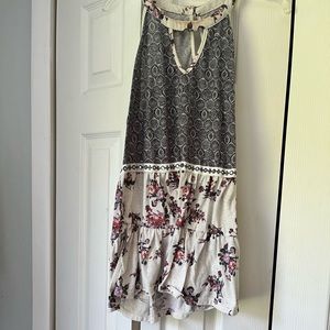 Key hole shirt with some sparkle